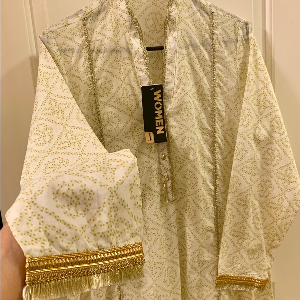 J Pret Junaid Jamshed Kurta tunic Aline dress - 12